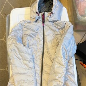Tek Gear Silver Puffer Jacket